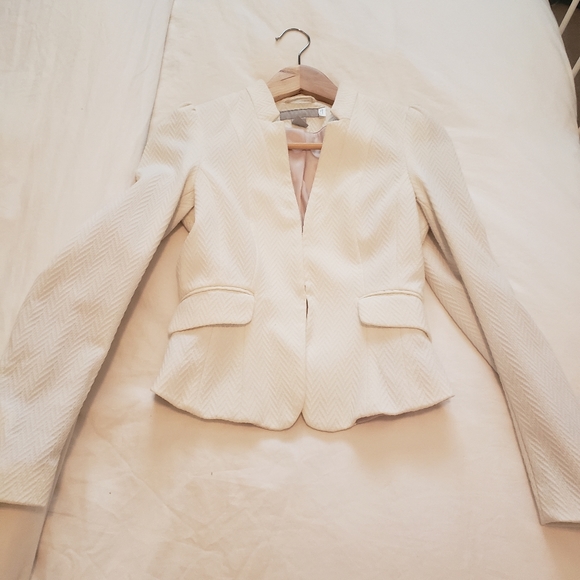 H&M white suite jacket - Picture 1 of 5